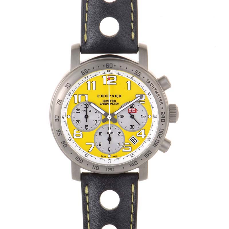 Chopard MILLE MIGLIA MENS Titanium Watch 168915-3007